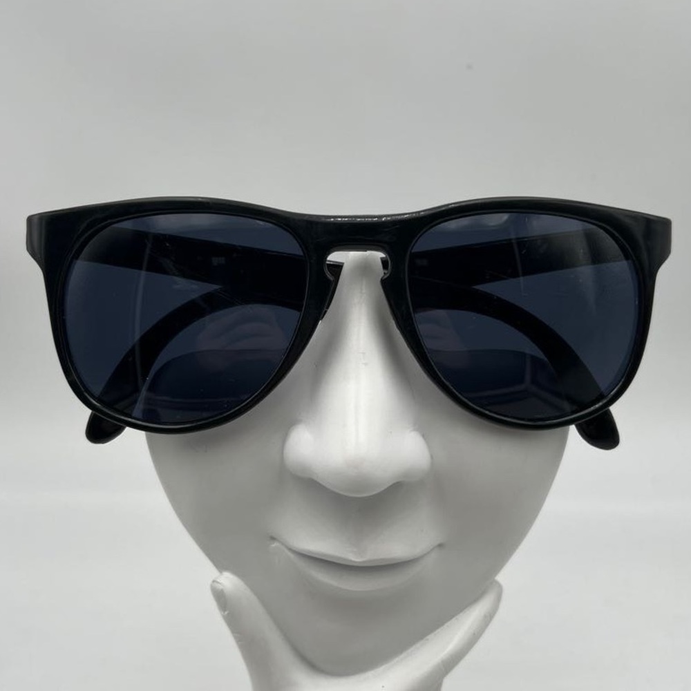 Vintage Newport Black Oval Sunglasses Frames